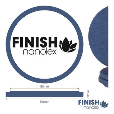 Nanolex - Polierpad Soft Dunkelblau 170x13x150