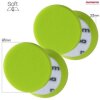 Menzerna - Soft Cut Foam Pad 95mm 2er Pack (Step 3) grün