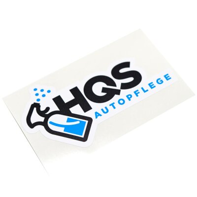 HQS - Sticker UV-, wetter- und chemikalienbest&auml;ndiger Aufkleber
