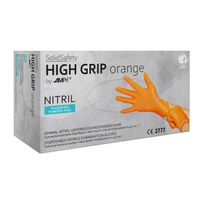 Ampri - Nitril Einmalhandschuh - HighGrip (50 Stck) XL
